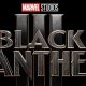 Logo resmi Black Panther 3 dari Marvel Studios dengan tulisan besar "Black Panther III" berlatar hitam.