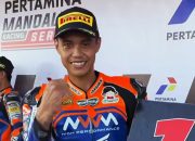Pembalap Asal Ungaran Irfan Ardiansyah Mendominasi, Sapu Bersih Kelas NS250 MRS 2026 Seri Ketiga di Mandalika