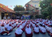 Unik! MPLS SDN Tugurejo 01 Semarang Sambut Murid Baru dengan Nuansa Piala Dunia, Ada Parade hingga Laga Mini
