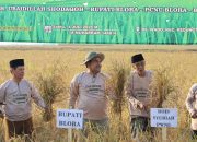 Bupati Blora Panen Padi Organik Bersama Petani Binaan PCNU, Jadi Model Penguatan Ketahanan Pangan