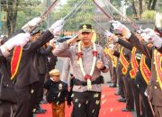 AKBP Jonathan David Jadi Kapolres Salatiga Baru, Disambut Tradisi Pedang Pora