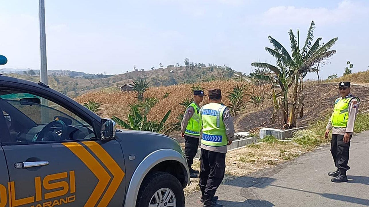 polres semarang kebakaran