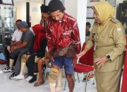 Serahkan Kaki Palsu ke 15 Warga Difabel, Pemkab Semarang Bakal Kembali Anggarkan Bantuan