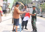 Jelang HUT RI ke-81, Kelurahan Mlangsen Blora Sisir Rumah Warga yang Belum Pasang Bendera Merah Putih