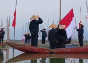 Upacara HUT ke-81 RI di Danau Rawapening Digelar di Atas Perahu, Tampilkan Seni Tari hingga Lepas Bibit Ikan