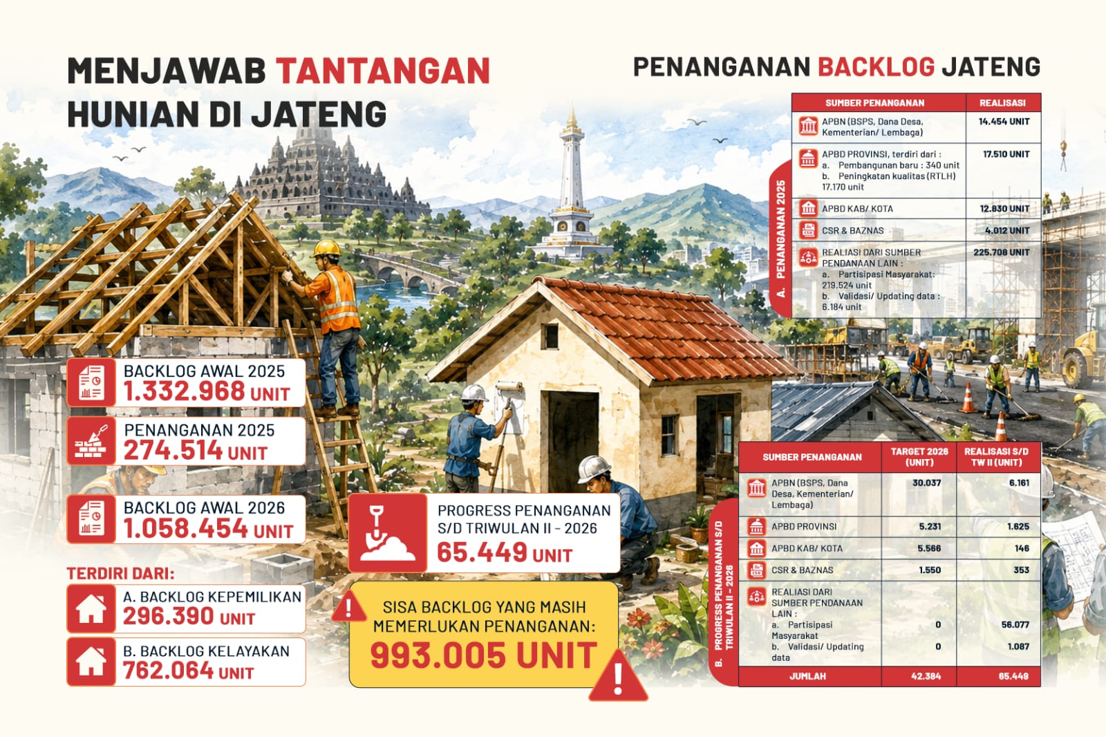 backlog jateng