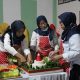 menghias tumpeng kemerdekaan blora