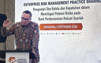 Direktur Eksekutif Tata Kelola, Risiko dan Kepatuhan LPS Arinto Wicaksono,