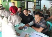 Gandeng PMI, Kodim Blora Gelar Donor Darah dan Cek Kesehatan