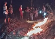 Miris, Dugaan Warga Buka Lahan Bikin 70 Hektare Perbukitan Kaliputih Semarang Terbakar