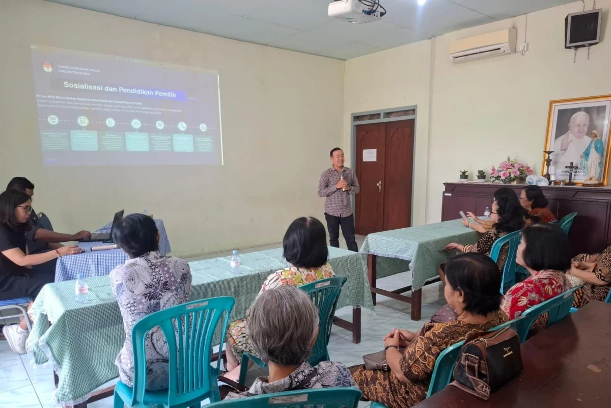 Sosialisasi oleh KPU Kabupaten Blora