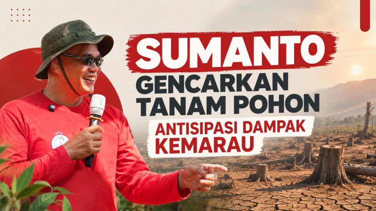 Video Ketua DPRD Jateng Sumanto Gencarkan Tanam Pohon Antisipasi Dampak Kemarau
