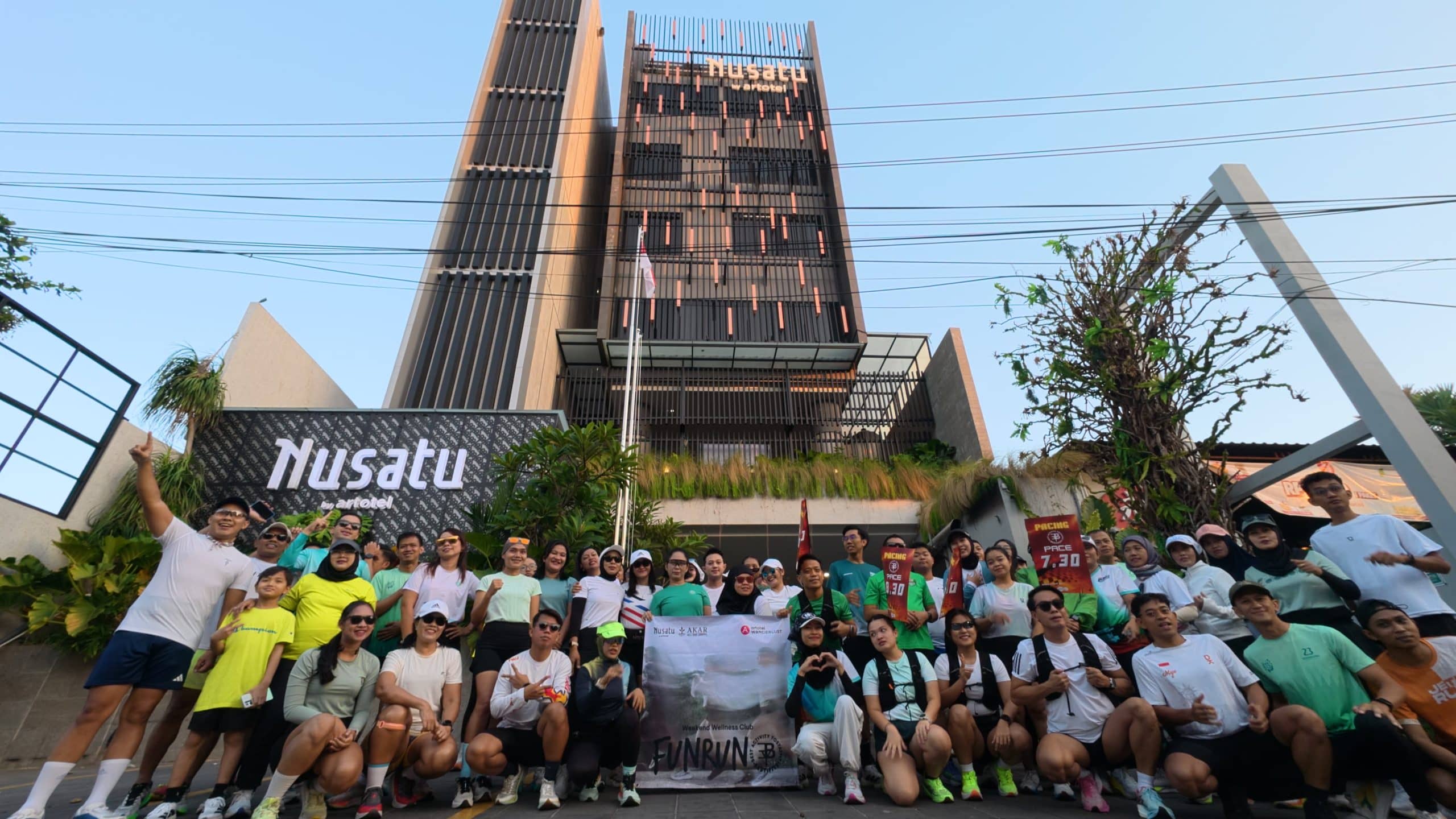 100 Warga Semarang Pilih Lari Pagi, Fun Run Jadi Cara Baru Menikmati Akhir Pekan