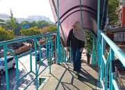 JPO Pasar Bulu Keropos dan Membahayakan, Dishub Kota Semarang Siapkan Opsi Ambil Alih