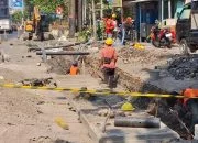 Drainase Simpang Lima hingga Pierre Tendean Dibongkar, DPU Semarang Kejar Proyek Sebelum Musim Hujan