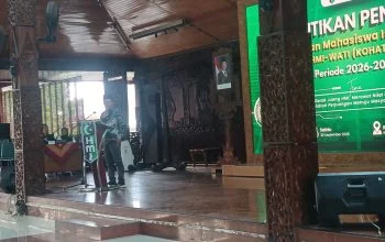 Hadiri Pelantikan Pengurus Baru HMI Blora, Cak Sin Ingatkan Kader Harus Kritis dan Solutif