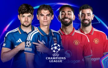 Berikut informasi hasil live skor dan klasemen Como Vs Man United, dalam jadwal Liga Champions UEFA 2026/2027 babak perebutan 16 besar. (Foto: Dok. Vidio.com)