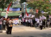 Aksi Tabur Bunga di BPN Jateng, Soroti Dugaan Pungli di Layanan Pertanahan