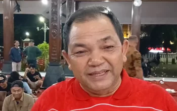 Riuhnya Nobar Timnas Indonesia Vs Thailand di Pendopo Bupati Semarang