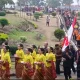 Peringatan Sumpah Pemuda ke-98 di Candi Gedongsongo, Semangat Merawat dan Melestarikan Bumi