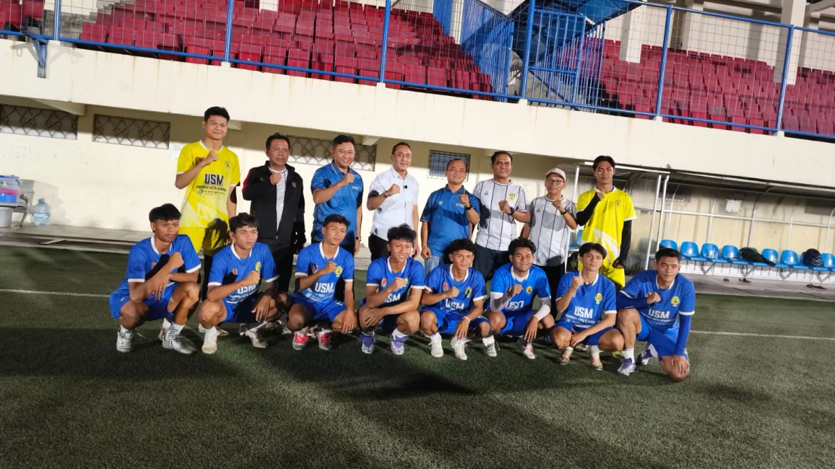 Tuan Rumah Targetkan Emas, Skuad Sepak Bola Porprov Kota Semarang Digembleng Laga Uji Coba Lawan Klub Liga 2