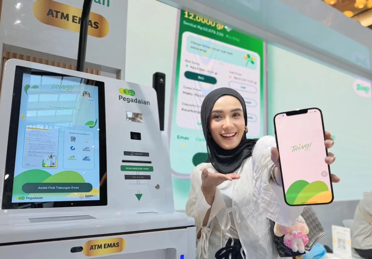 Tring! by Pegadaian Tembus 7,5 Juta Pengguna dalam Setahun, Investasi Emas Makin Dekat dengan Masyarakat