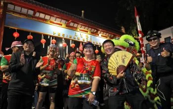 Ribuan Pelari Menyusuri Destinasi Budaya Semarang di Heritage Night Run 2026