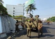 15 Lapak Bangunan PKL Baru di Jalan Agus Salim dan Pemuda Dibongkar Satpol PP Semarang