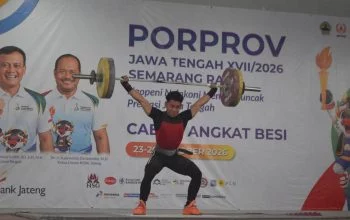 Nicholas Destyan Prayuda Sumbang Emas untuk Semarang di Porprov Jateng 2026, Davien Raih Perak