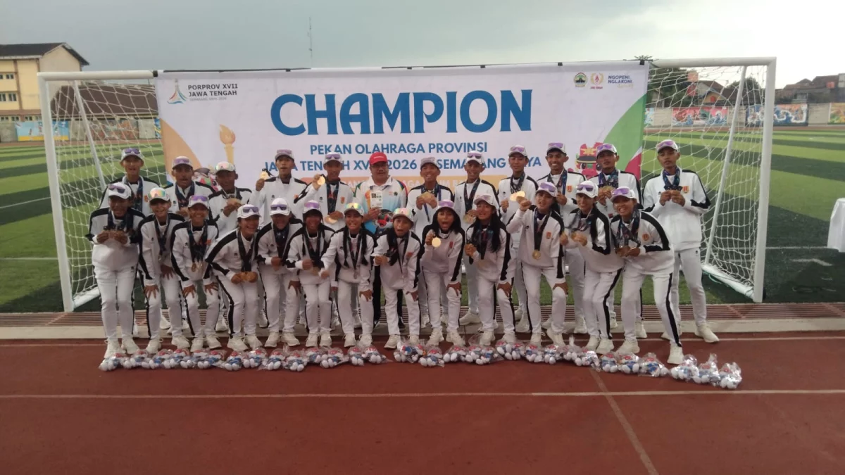 Kota Semarang Juara Umum Drumband Porprov Jateng 2026, Raih 4 Emas di Demak