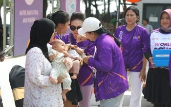 Cegah Polio Sejak Dini, Agustina Ingatkan Orang Tua Jangan Lewatkan Imunisasi Anak