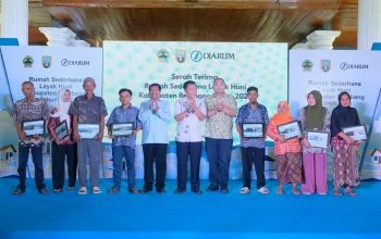 PT Djarum Kucurkan Rp1,2 Miliar, 16 Rumah Warga Rembang Direnovasi dan Dibangun Ulang