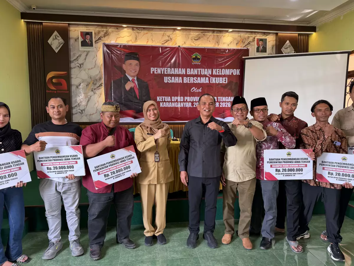 Ketua DPRD Jateng Sumanto