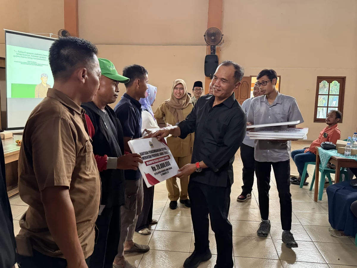 Ketua DPRD Jateng Sumanto
