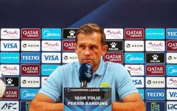 Pelatih Persib Bandung Igor Tolic jelang laga melawan Melbourne Victory, Selasa, 27 Oktober 2026. (Foto: Dok. Persib Bandung)