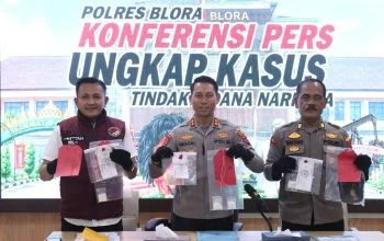 Polisi Blora Bongkar 5 Kasus Narkoba dalam 2 Bulan, Ringkus 8 Tersangka dan Sita 66,72 Gram Sabu