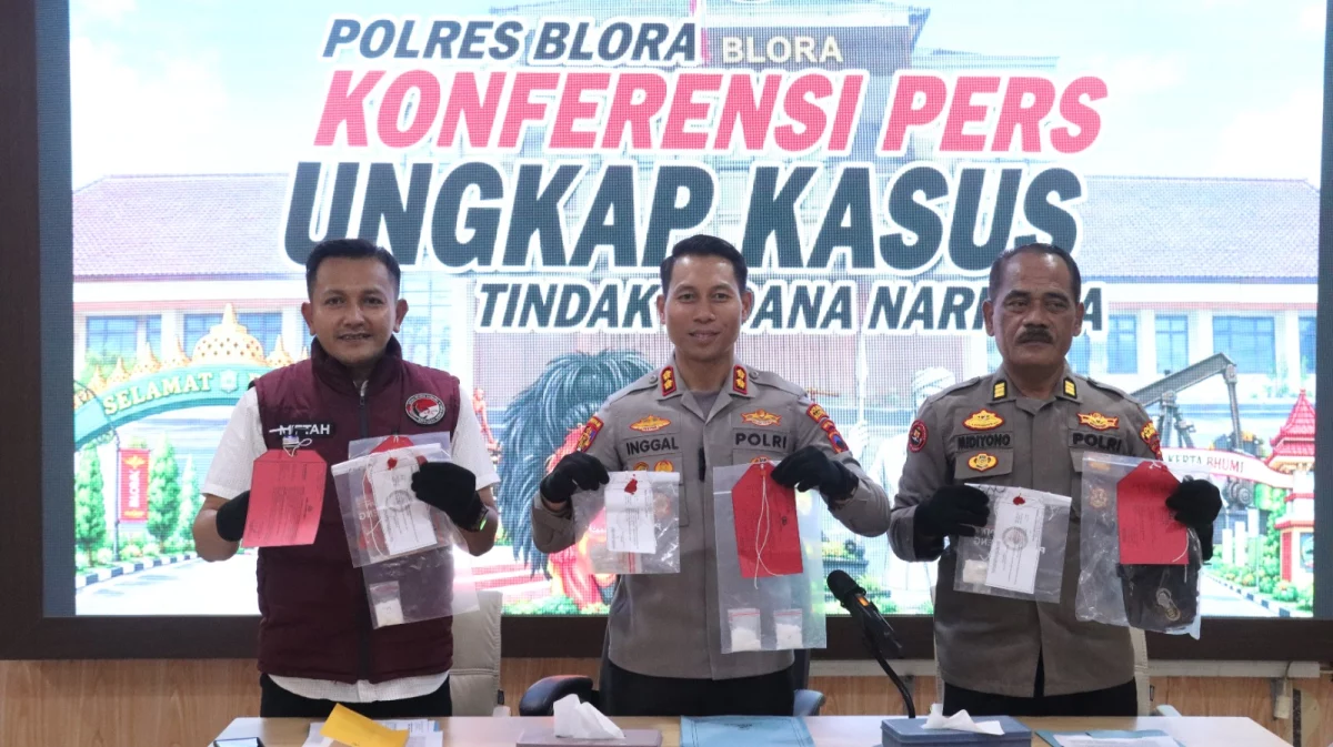 Polres Blora Narkoba