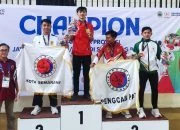 Mathea Dwi Prayoga, Atlet Cabor Hapkido Kontingen Kabupaten Semarang Sumbang Emas Perdana