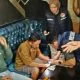 keterangan foto: Kepolisian menggelar razia penyalahgunaan narkoba di tempat hiburan karaoke kawasan Sarirejo, Kecamatan Sidorejo, Kota Salatiga, Kamis dini hari, 22 Oktober 2026. (Bowo Pribadi/beritajateng.tv)