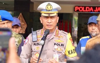 Direktur Lalu Lintas (Dirlantas) Polda Jateng Kombes Pol Muhammad Aldian saat ditemui di Mapolda Jawa Tengah, Senin, 26 Oktober 2026. (Made Dinda Yadnya Swari/beritajateng.tv)